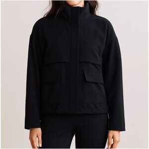 RHONE womens outplay jacket black size medium full zip